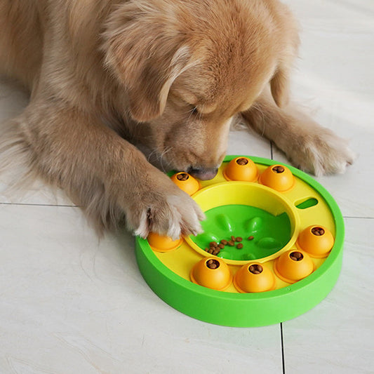 Interactive Dog Puzzle Toy – Slow Feeder & IQ Booster