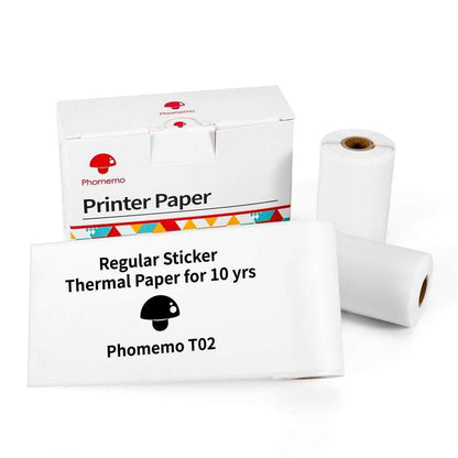 Print Anywhere with the pocket bluetooth Phomemo T02 Mini Thermal Label Printer